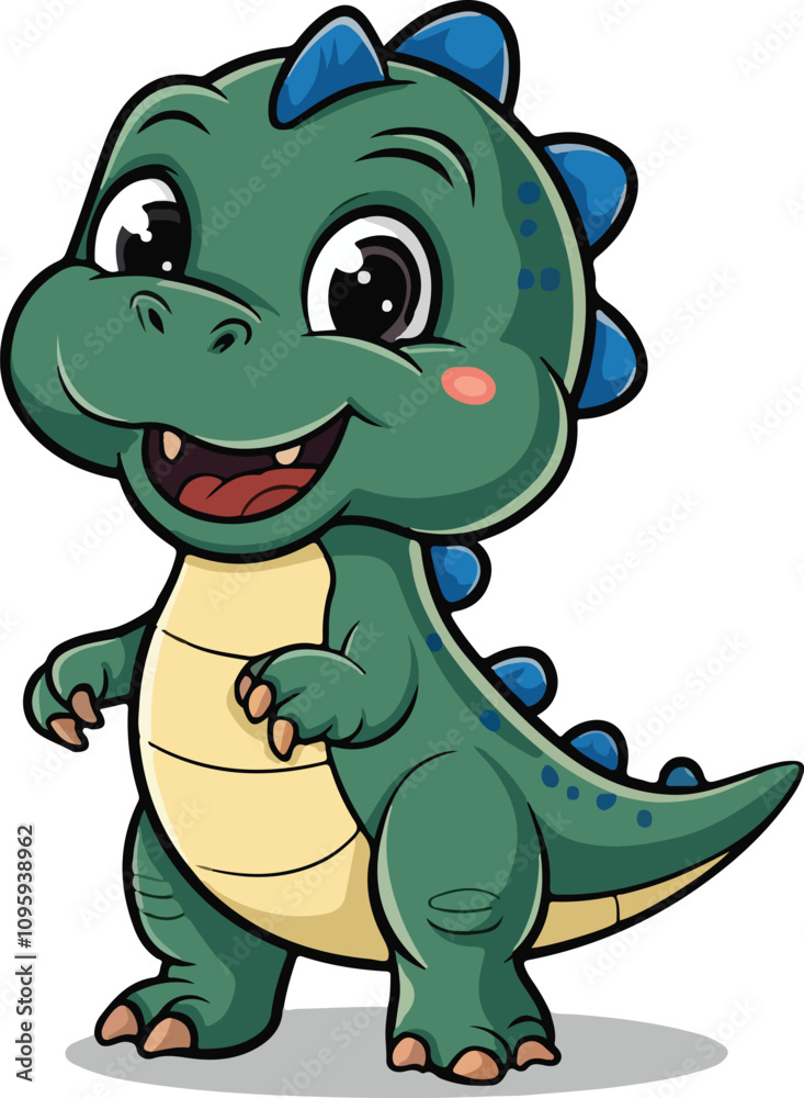Baby Dinossauro Vector