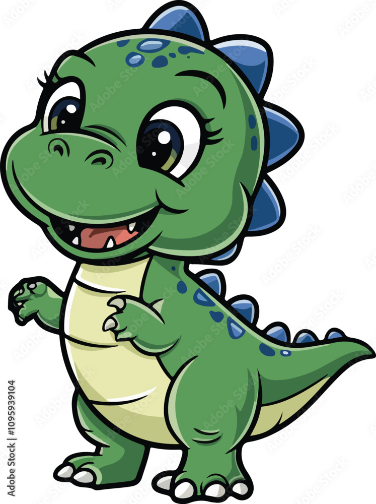 Baby Dinossauro Vector