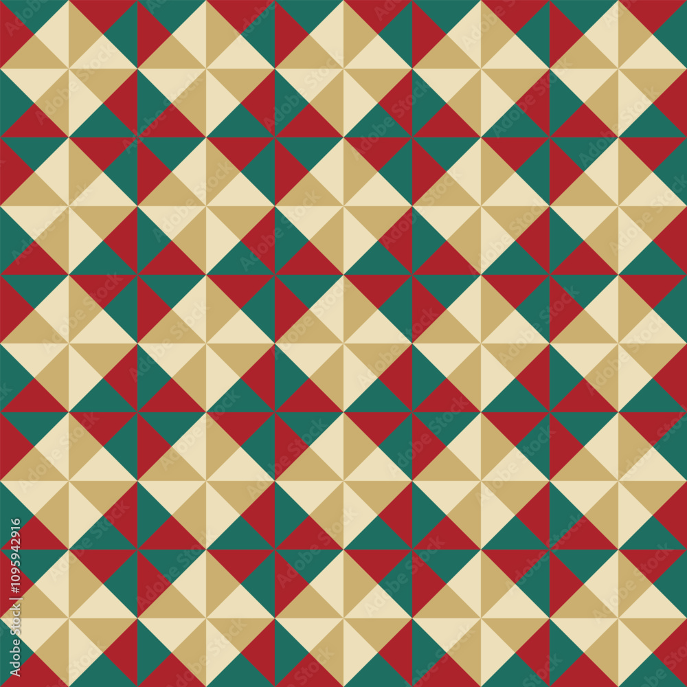 geometric seamless abstract pattern vector with retro style geometric seamless abstract pattern vector with retro style