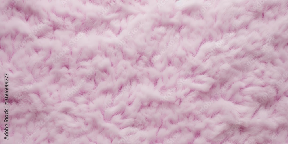 Soft Plush Wool Textured Fabric in a Light Pink Color Top Down View for Cozy Home Decor and Fashion Accessories