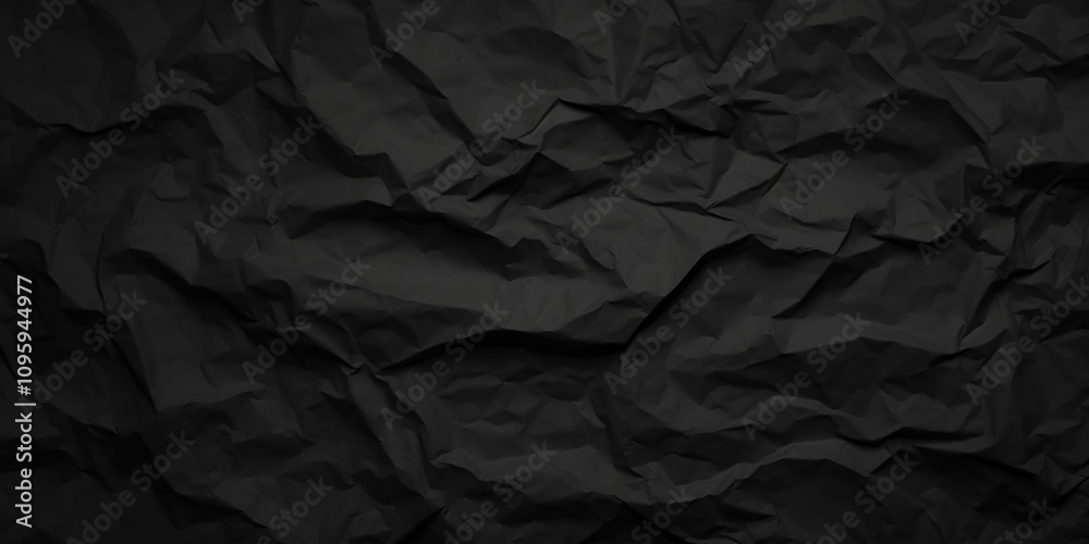 Crumpled Black Paper Texture Ideal for Backgrounds and Design Projects in Various Creative Applications Crumpled Black Paper Texture Ideal for Backgrounds and Design Projects in Various Creative Applications
