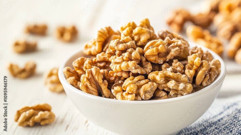 Rustic Elegance: A Background of Half-Cleaned Walnuts Exuding Natural Texture and Earthy Charm Rustic Elegance: A Background of Half-Cleaned Walnuts Exuding Natural Texture and Earthy Charm