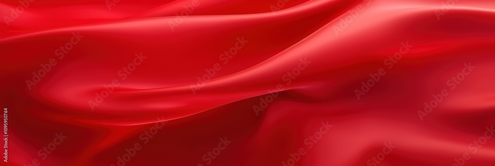 Elegant Red Fabric Texture with Soft Waves and Fluid Movements Ideal for Textile and Design Projects Elegant Red Fabric Texture with Soft Waves and Fluid Movements Ideal for Textile and Design Projects