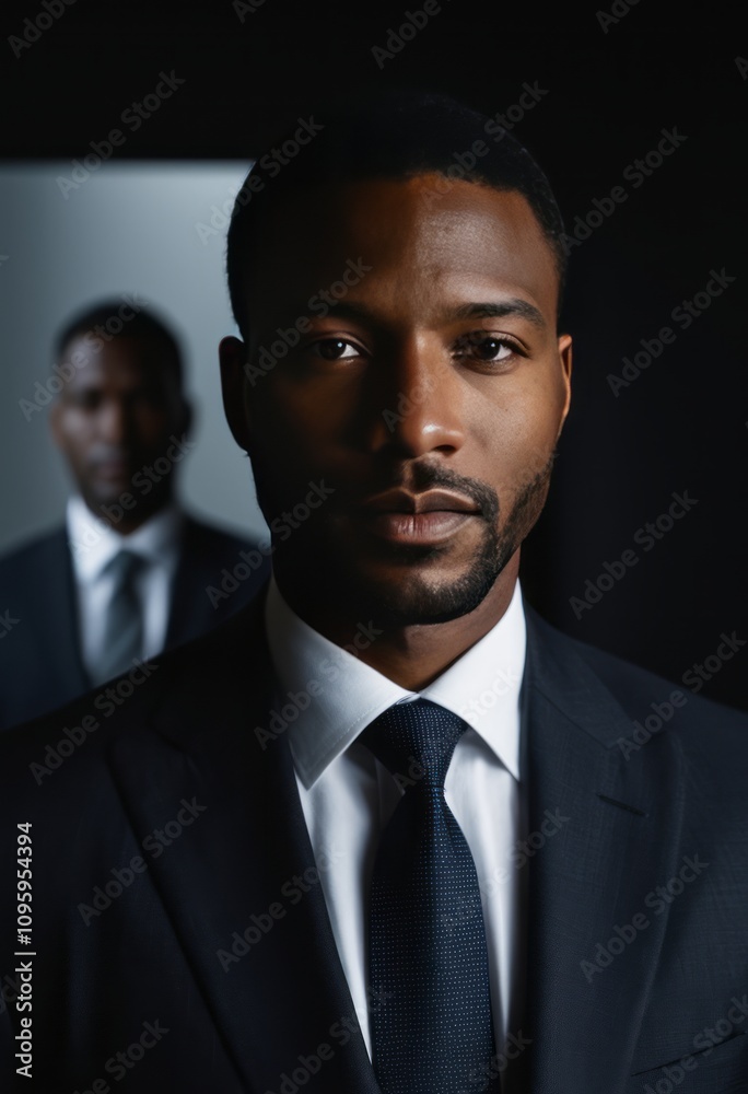 A man is in a suit and tie dark white and dark black black businessman portrait Ultra realistic Photorealistic hyperdetailed photography soft light head and shoulders portrait cover A man is in a suit and tie dark white and dark black black businessman portrait Ultra realistic Photorealistic hyperdetailed photography soft light head and shoulders portrait cover