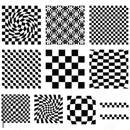 Checkers Pattern Set Bundle
