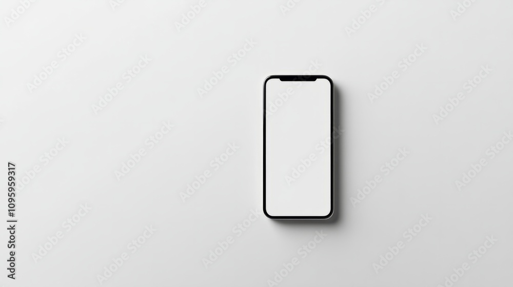 A smartphone with a minimalist design, blank display, placed on white background for clean UI presentations --ar 16:9 --v 6.1 Job ID: fcdac75e-789e-48a2-ba9e-09877b2781f9 A smartphone with a minimalist design, blank display, placed on white background for clean UI presentations --ar 16:9 --v 6.1 Job ID: fcdac75e-789e-48a2-ba9e-09877b2781f9