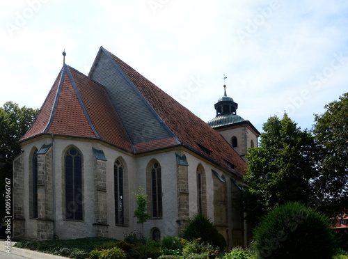 Historical Church in the Town Hornburg, Lower Saxony photo