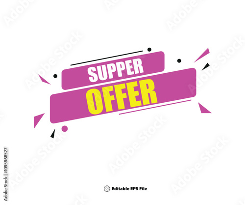 Web supper offer template
