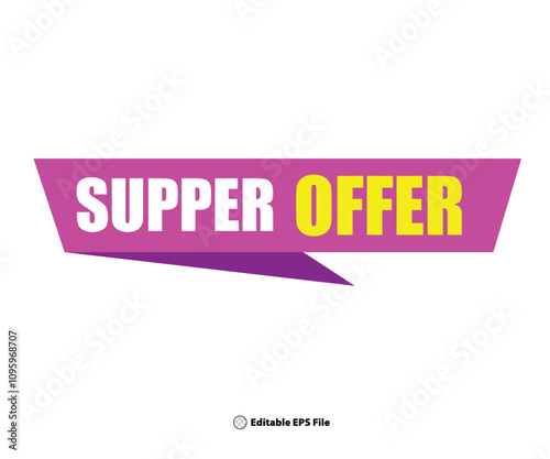 Web supper offer template
