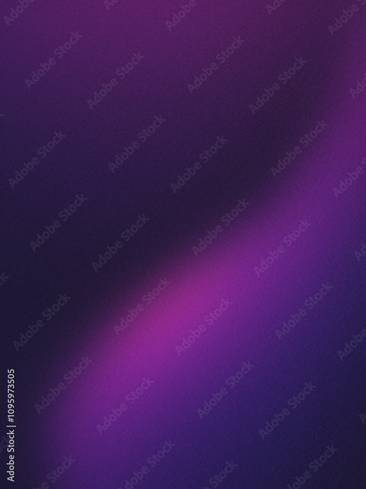 Fototapeta premium Abstract Gradient Wave with Grainy Texture in Purple and Pink Hues