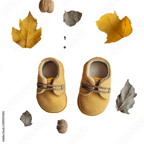 pair of baby shoes