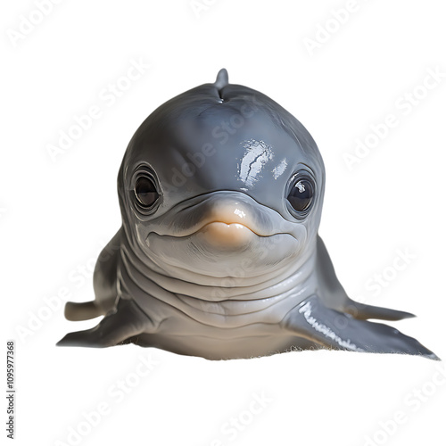 3d blue shark