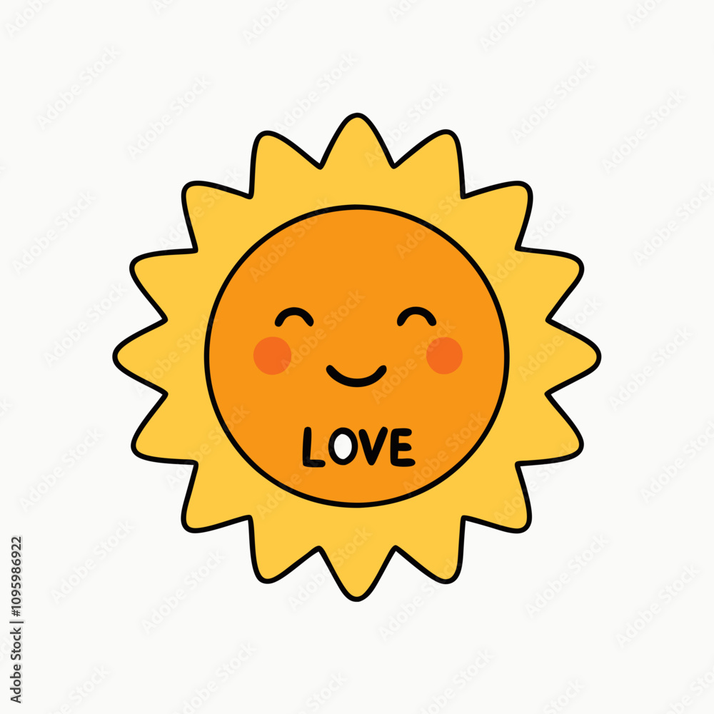 sticker design of love sticker design of love