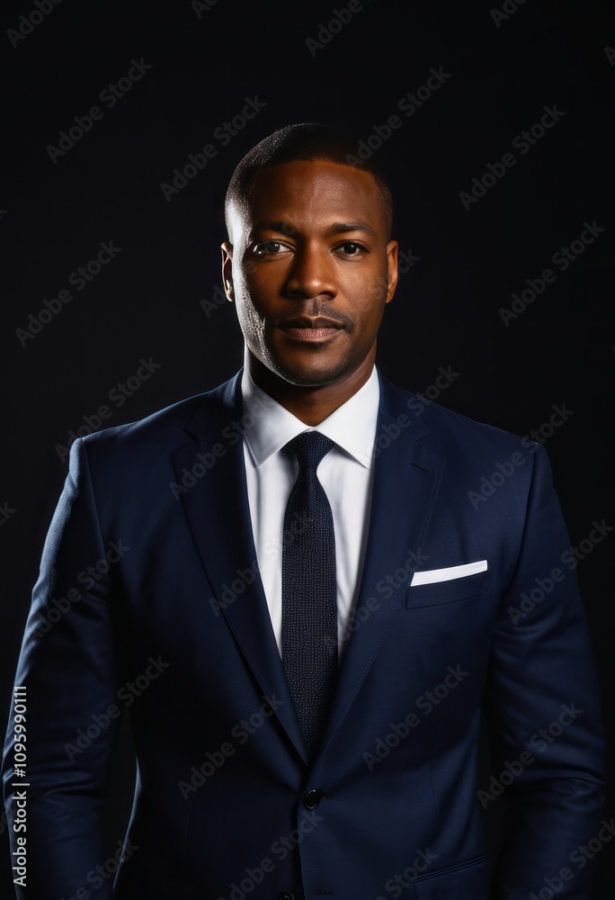 Businessman standing on dark gradient background black businessman portrait Ultra realistic Photorealistic hyperdetailed photography soft light head and shoulders portrait cover Businessman standing on dark gradient background black businessman portrait Ultra realistic Photorealistic hyperdetailed photography soft light head and shoulders portrait cover