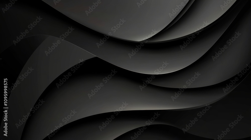 Dark Abstract Geometric Waves Background Dark Abstract Geometric Waves Background