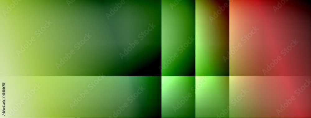 Naklejka premium Light shadow lines dynamic gradient background