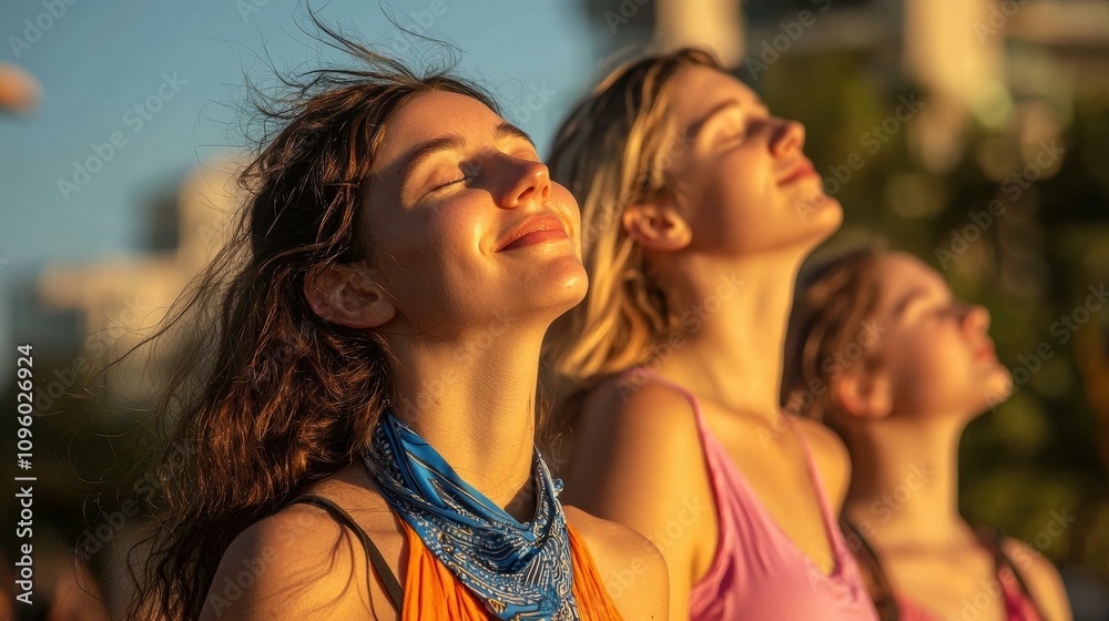 Enjoying the golden light. AI. Enjoying the golden light. AI.