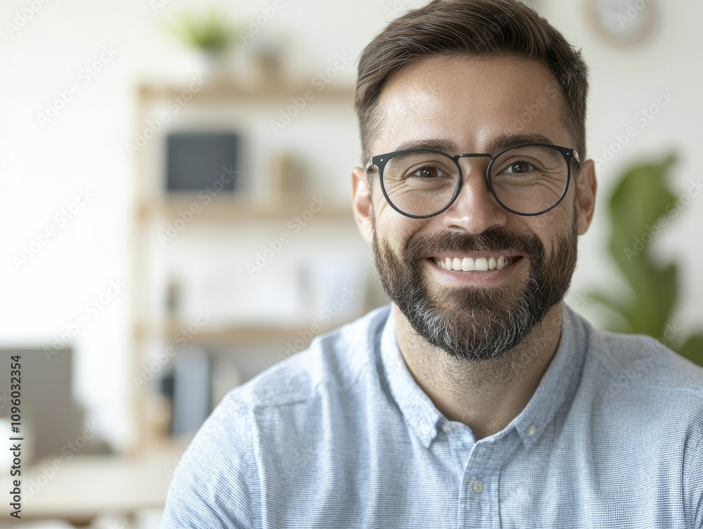 Recruitment drive highlighting online interviews with candidates on video calls, professional setting and focused expressions
