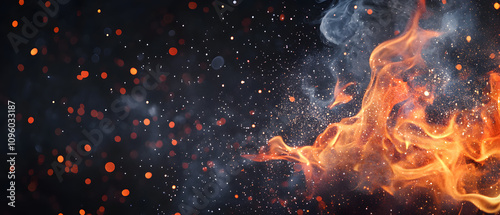 worker while doing a welding with arc welder welding or welding Sparks for background, Backdrop and manufacturing.