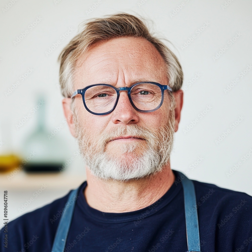 Portrait of a Middle-Aged Man Portrait of a Middle-Aged Man