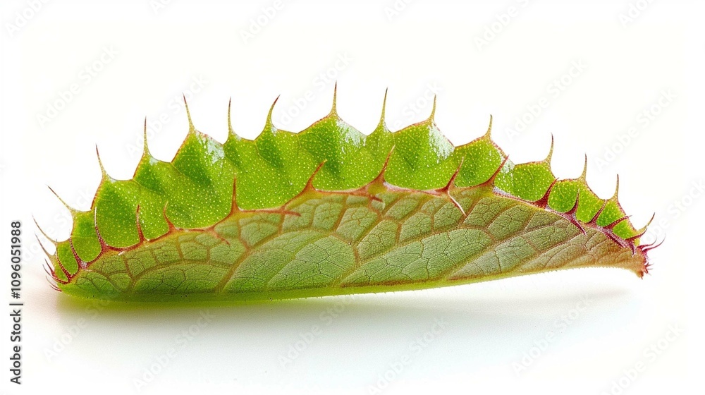 Fototapeta premium caterpillar on a white background