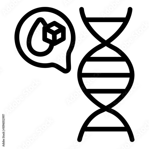 heredity Line Icon