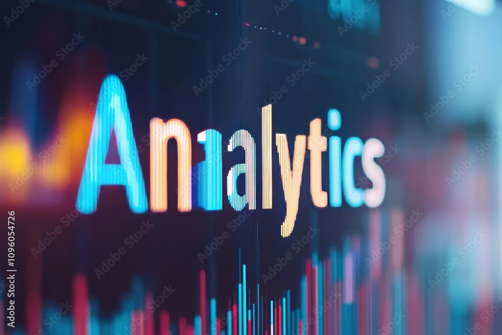Obraz premium Dynamic Analytics Display - Data Insights