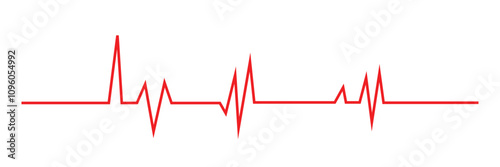 Heartbeat icon. red cardiology pulse icons. red Heartbeat icons. Medical heartbeat symbol.