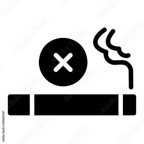 no smoking Gradient icon