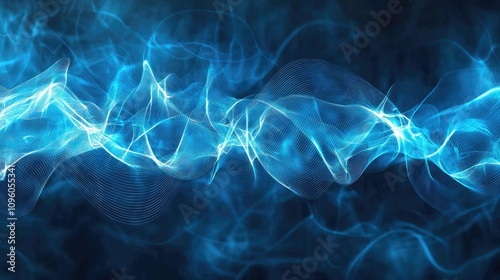 An impressive image banner of the Ultium Core EMG from Noraxon, blue colors, \/ photo