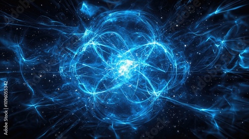 An impressive image banner of the Ultium Core EMG from Noraxon, blue colors, \/ photo