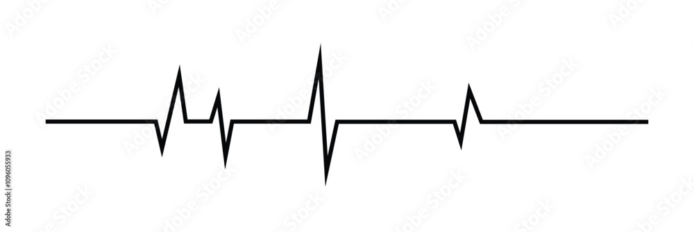 Heart beat line icon. EKG heart beat line, vector. Cardiogram line icon, sign. Heart pulse silhouette, icon, symbol. Heartbeat pulse vector. Vector illustration. Heart beat line icon. EKG heart beat line, vector. Cardiogram line icon, sign. Heart pulse silhouette, icon, symbol. Heartbeat pulse vector. Vector illustration.