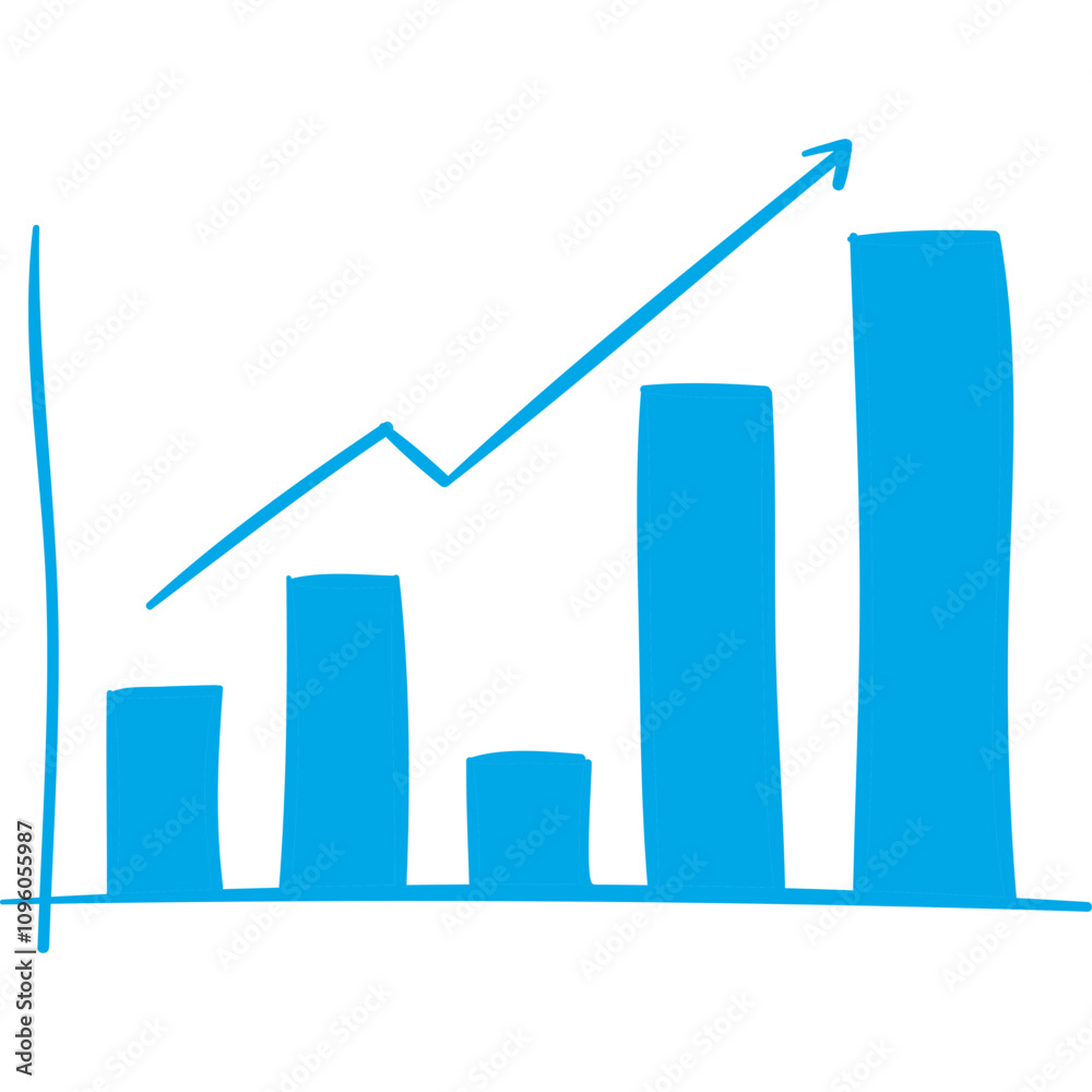 Stats single vector line icon Stats single vector line icon