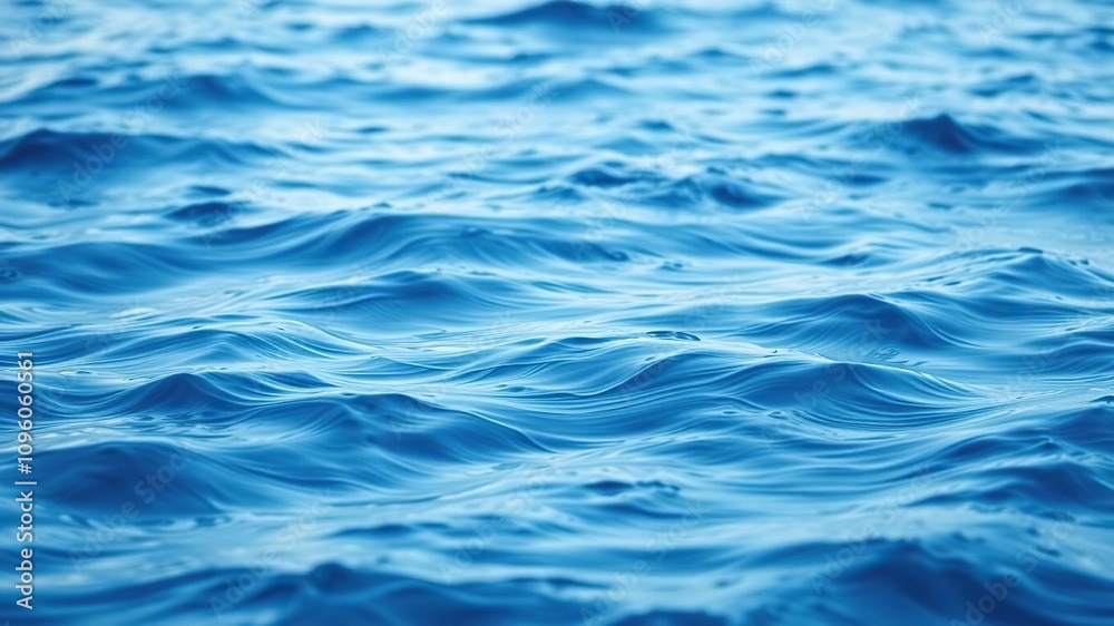 Soothing abstract blue sea wavy pattern with gentle undulations and soft focus, calming oceanic atmosphere, peaceful water, relaxing colors Soothing abstract blue sea wavy pattern with gentle undulations and soft focus, calming oceanic atmosphere, peaceful water, relaxing colors