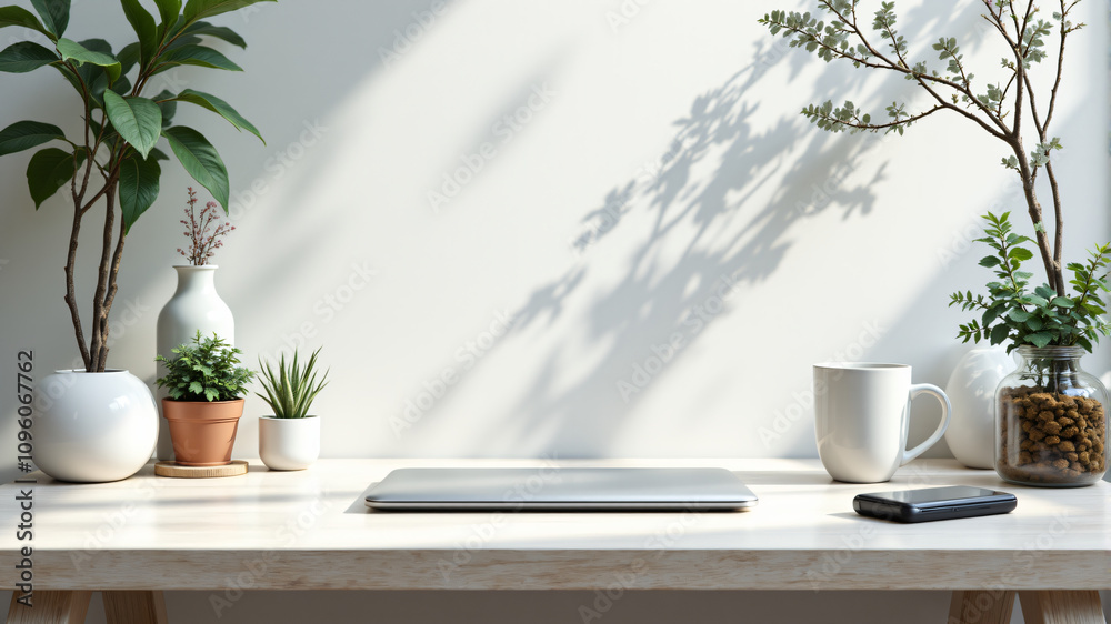 Sleek Minimalist Desk Design with Modern Touch Sleek Minimalist Desk Design with Modern Touch