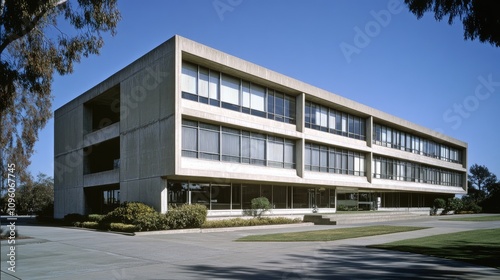 Modernist Office Building from the 1960s