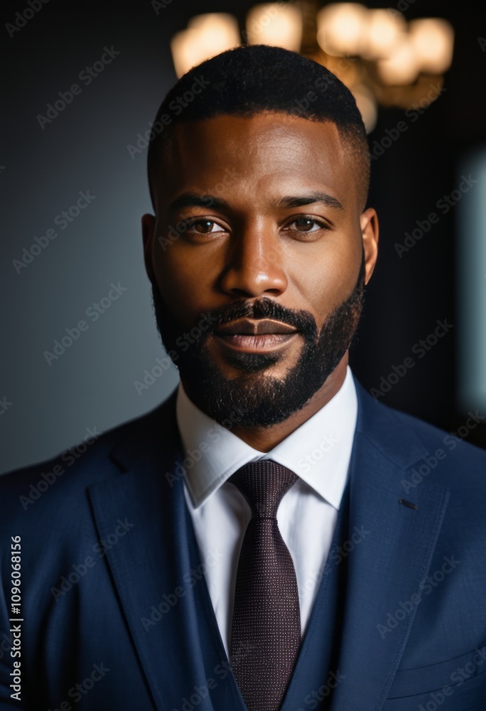 Handsome confident bearded businessman portrait black businessman portrait Ultra realistic Photorealistic hyperdetailed photography soft light head and shoulders portrait cover Handsome confident bearded businessman portrait black businessman portrait Ultra realistic Photorealistic hyperdetailed photography soft light head and shoulders portrait cover
