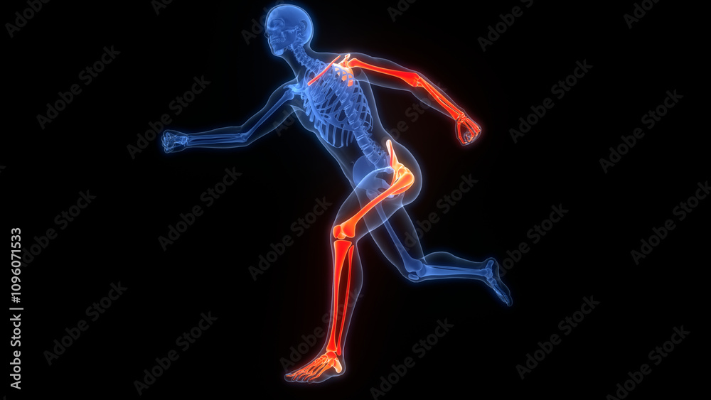 Human Skeleton System Bone Joints Anatomy Human Skeleton System Bone Joints Anatomy
