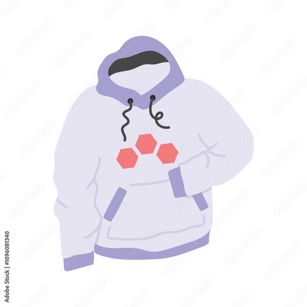 Winter season apparel, hoodie icon design Winter season apparel, hoodie icon design