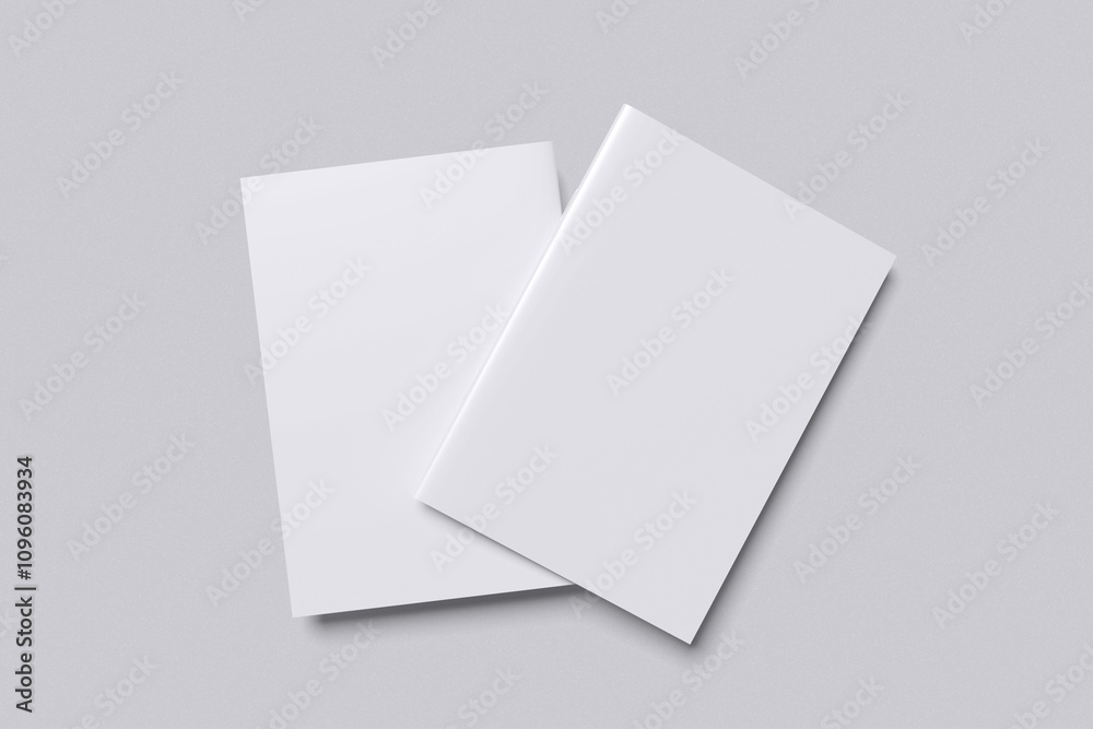A4 Blank Magazine Mockup A4 Blank Magazine Mockup