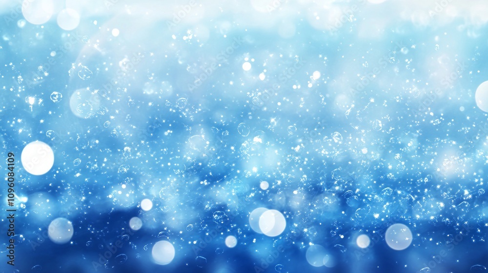 Obraz premium Beautiful Winter Background with Icy Drops