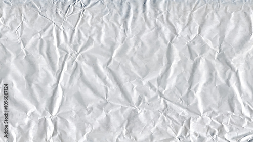 crumpled paper background Wrinkled white foil paper