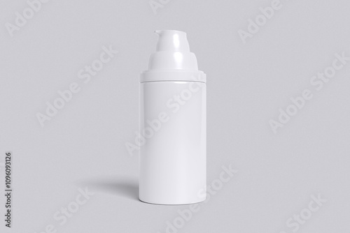 Cosmetic Tube Blank Mockup