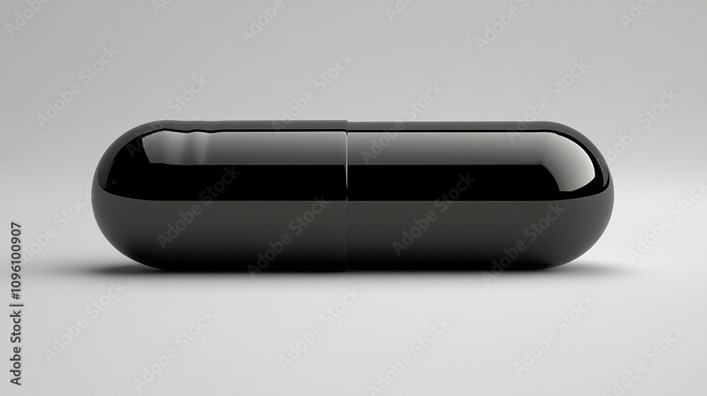 Tablet or Pill on Plain Background Tablet or Pill on Plain Background