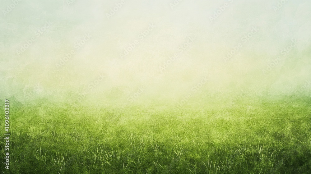 Serene nature landscape open field digital art lush green environment wide angle tranquility and growth Serene nature landscape open field digital art lush green environment wide angle tranquility and growth