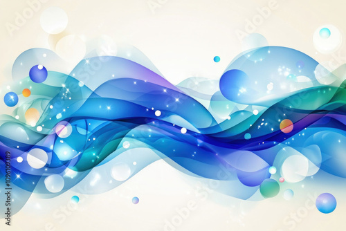 Abstract Background - Blue ...