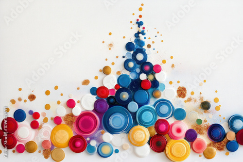 Abstract Christmas Tree On ...