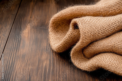 Burlap Texture Background