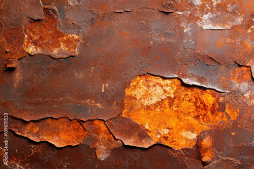 Cracked Metal Background