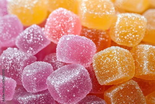 Jelly Candies Background